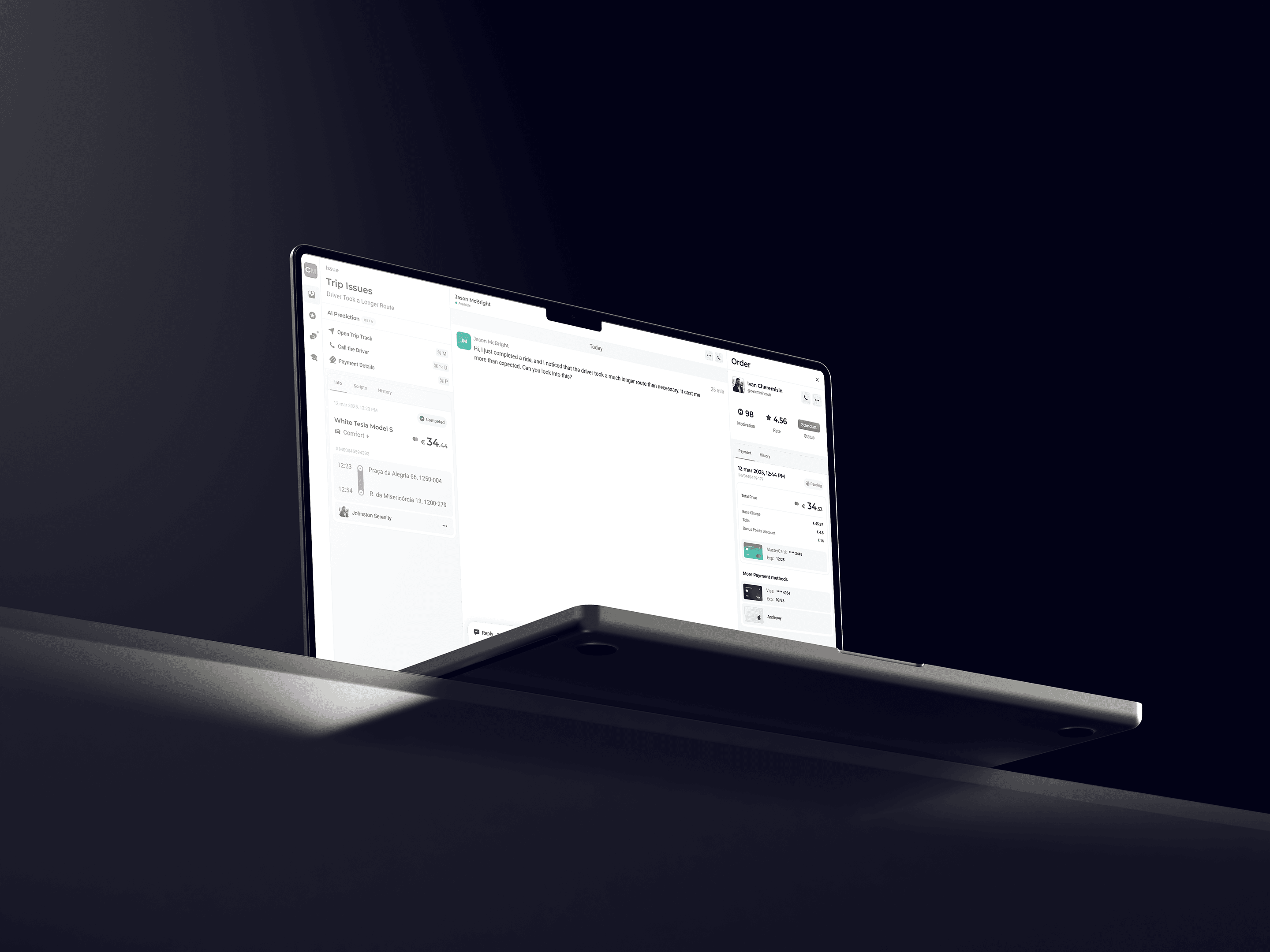 Context-Aware Support Interface